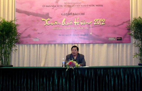 Chương trình Xuân Quê hương đặc sắc dành cho kiều bào đón Tết Nhâm Thìn
